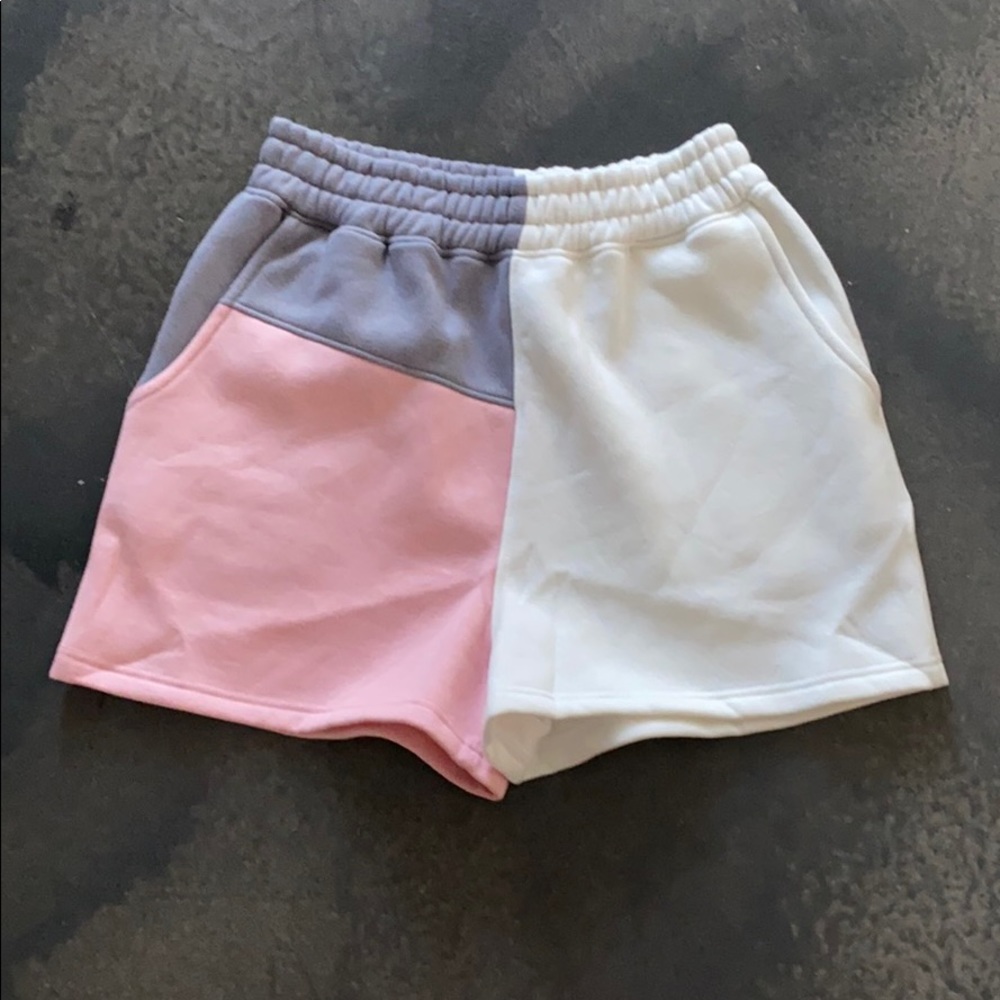 NWT Missguided Colour Block Jogger Shorts